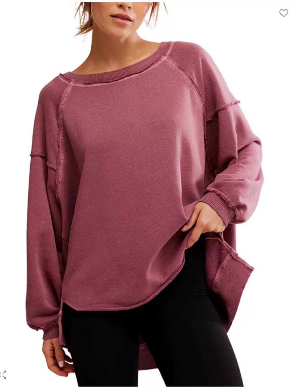 NWT FP Movement One To Beat Sweatshirt M